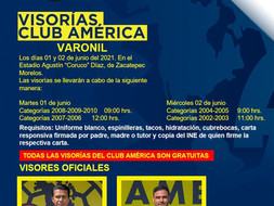 VISORÍAS CLUB AMÉRICA EN MORELOS