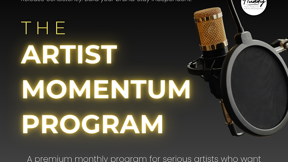 Independent Artist Services - music production, mixing and mastering, artist development program.