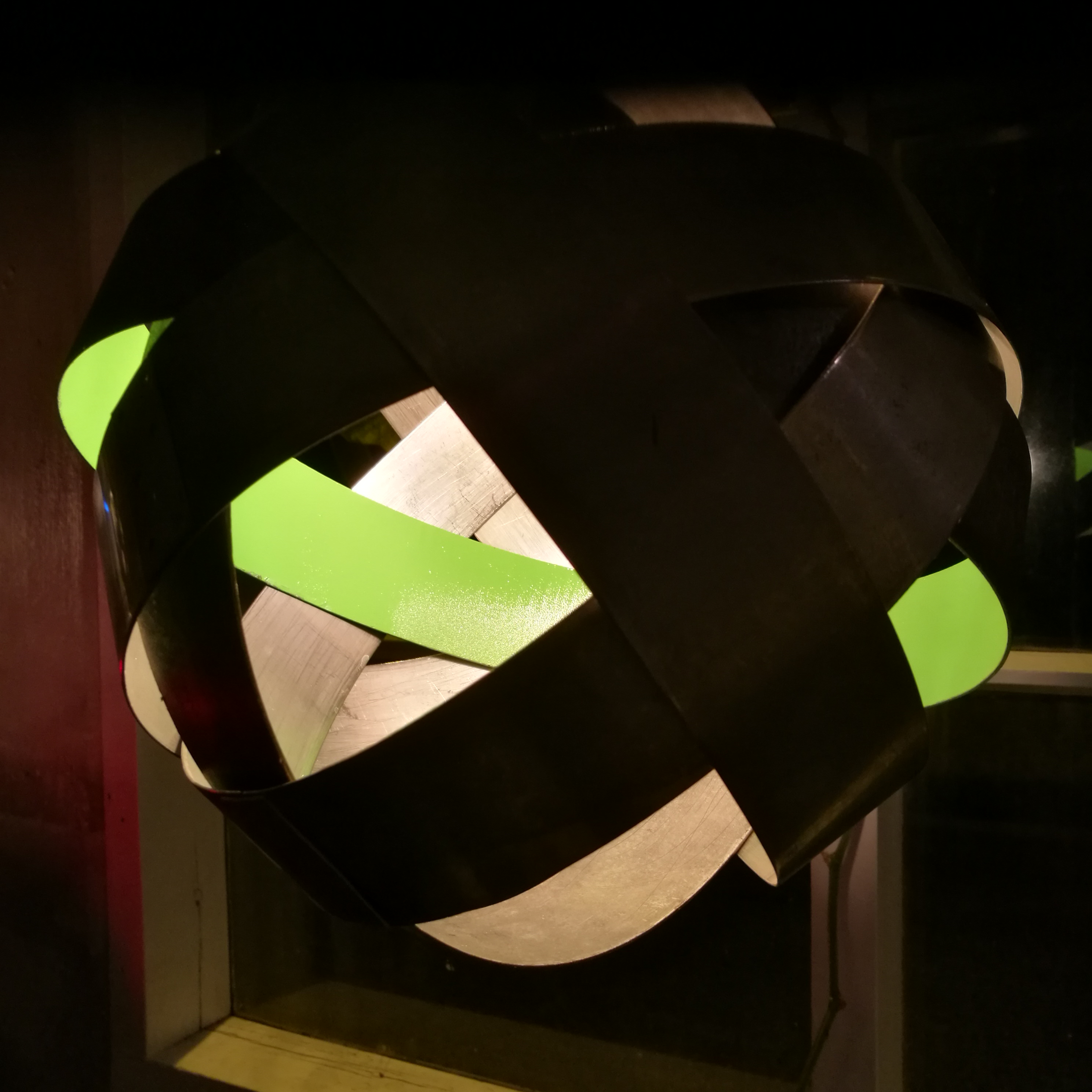 Iron Ballon grønn stripe