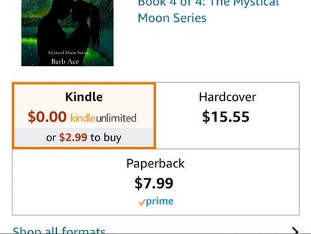 Book 4 in my series is now available in all formats