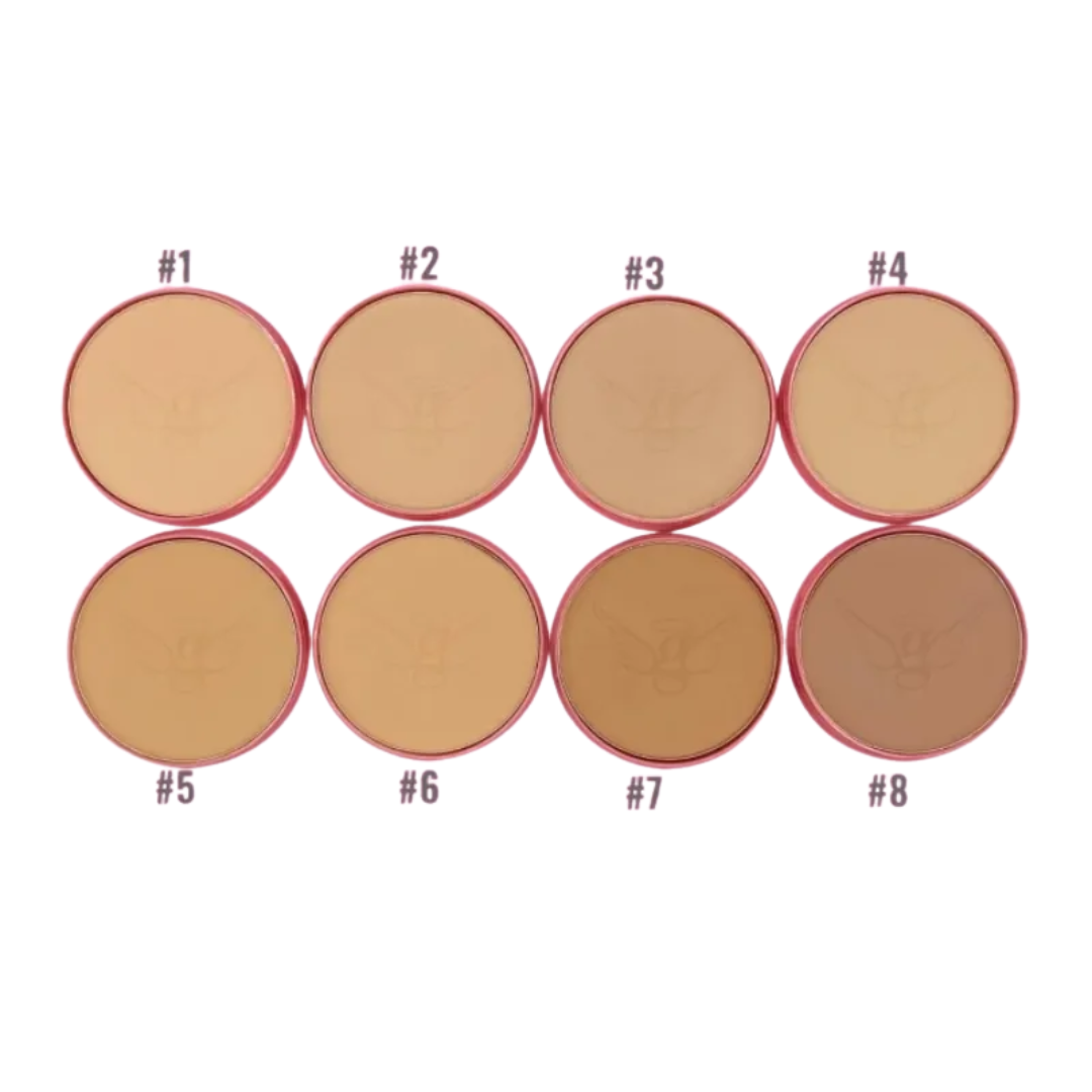 Polvo compacto rosado
