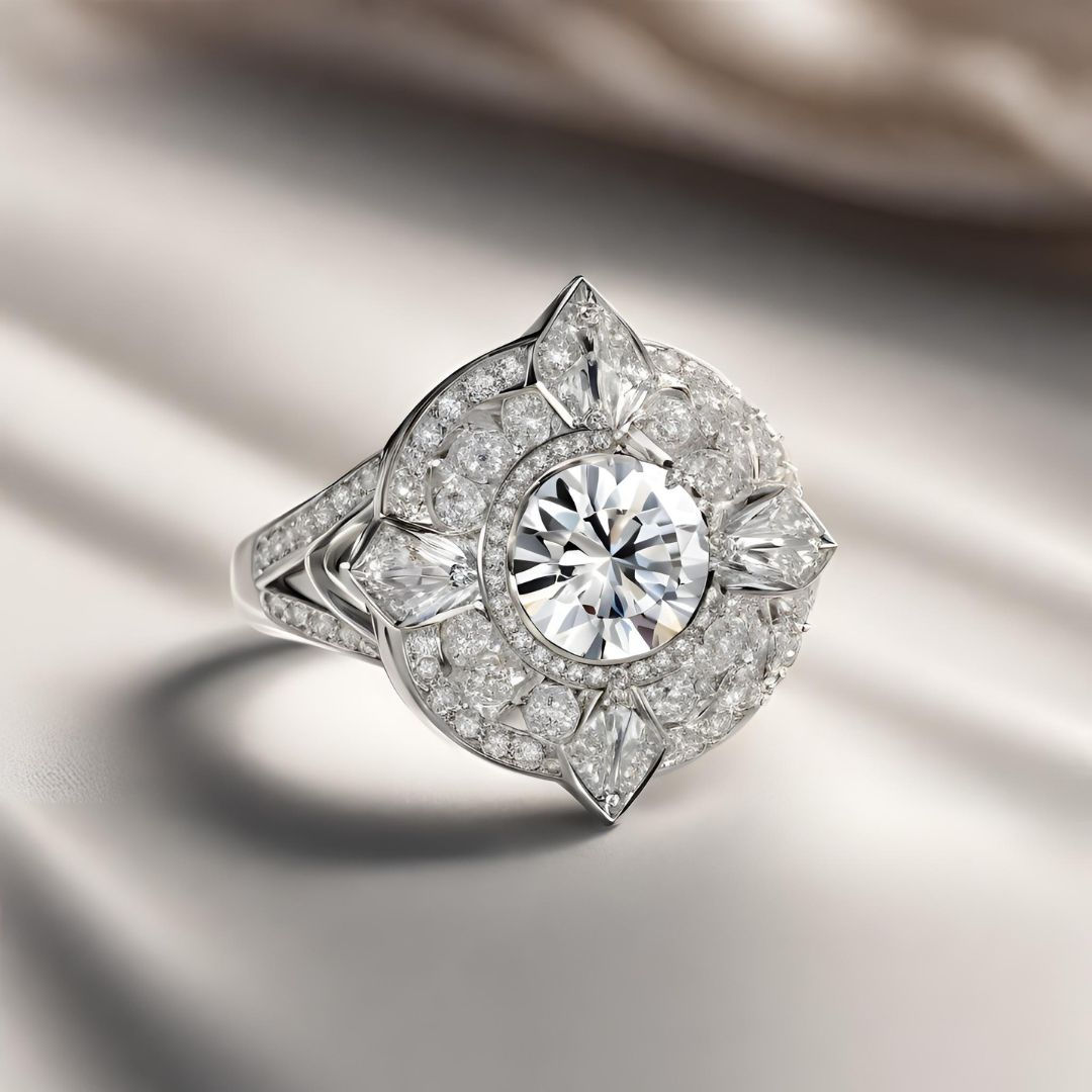 5.01ct Round Brilliant Diamond