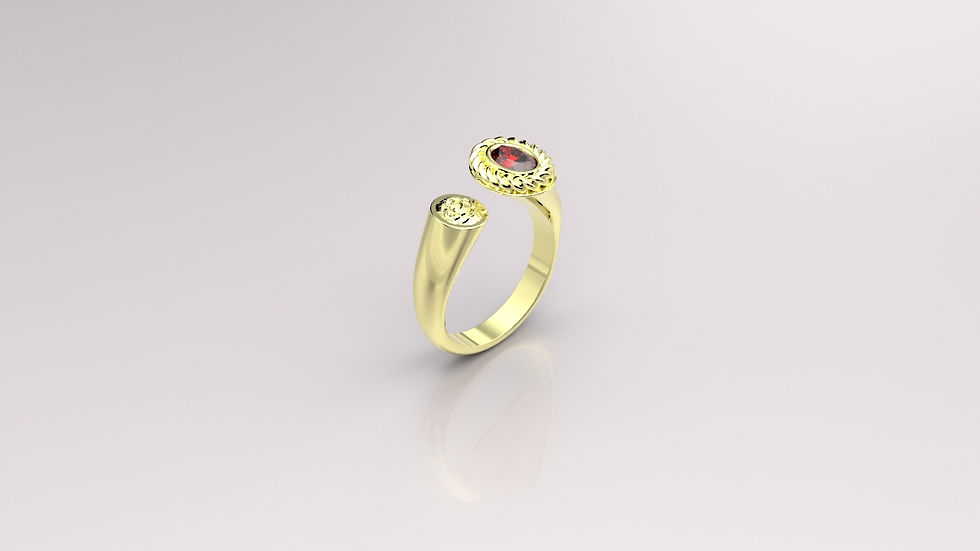 Thumbnail: R016.1-21 - stone oval 4x6 mm