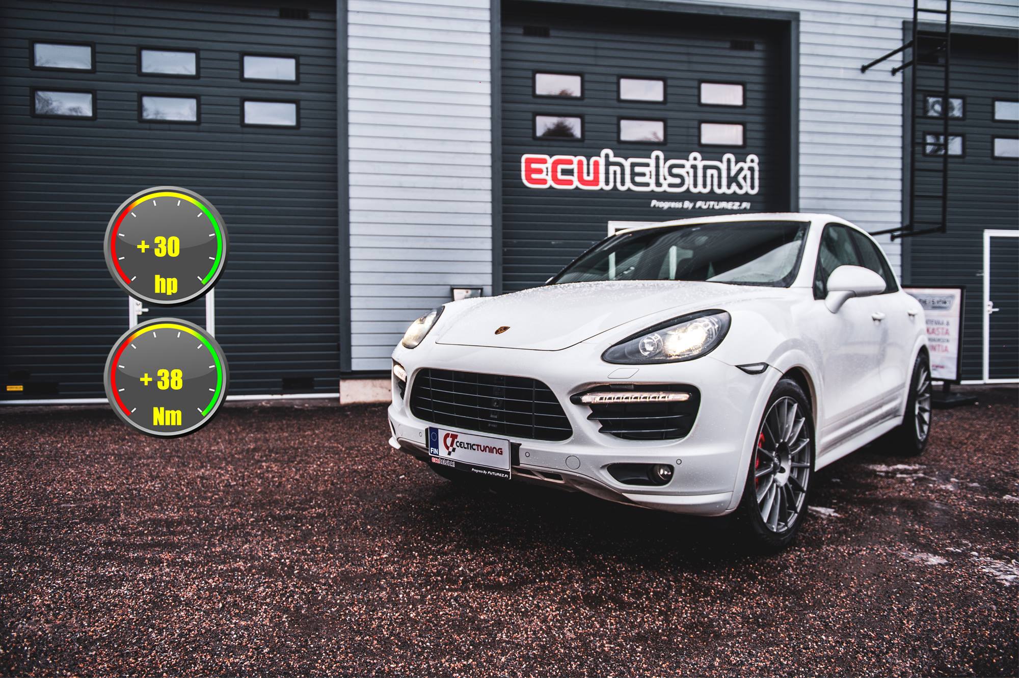 Porsche Cayenne celtic tuning lastut