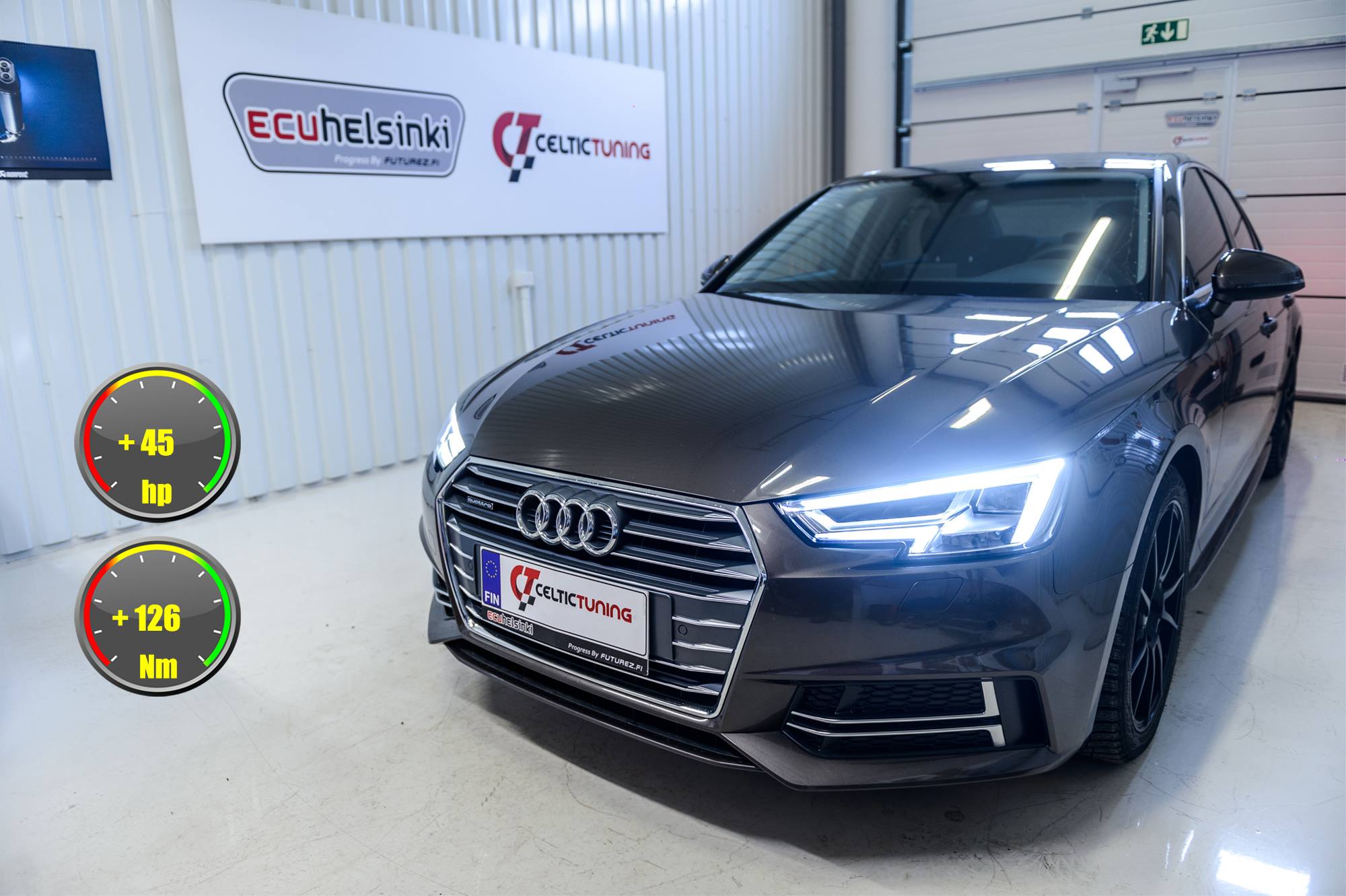 Audi A4 lastutus celtic tuning