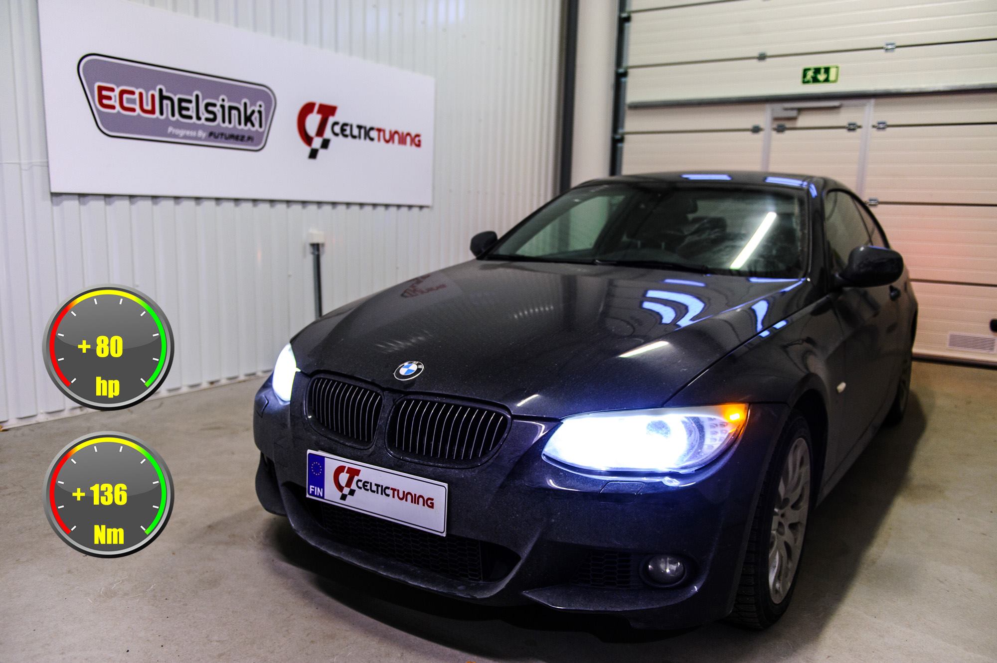 BMW 335i N55 optimointi celtic