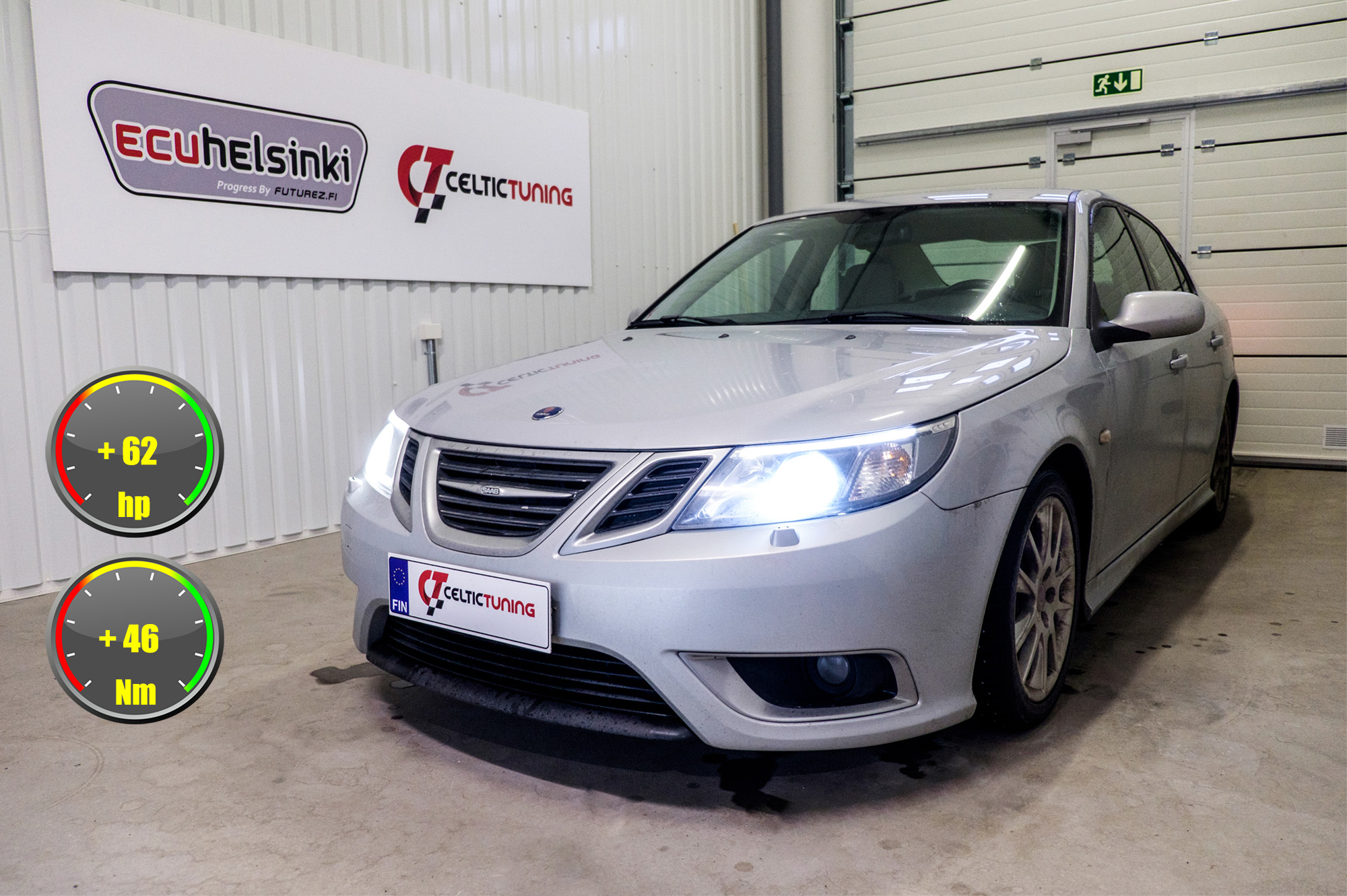 Saab 93 optimointi celtic tuning