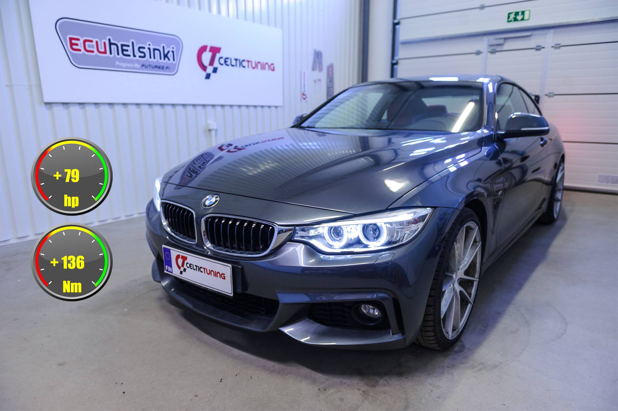 BMW 435i lastutus celtic tuning