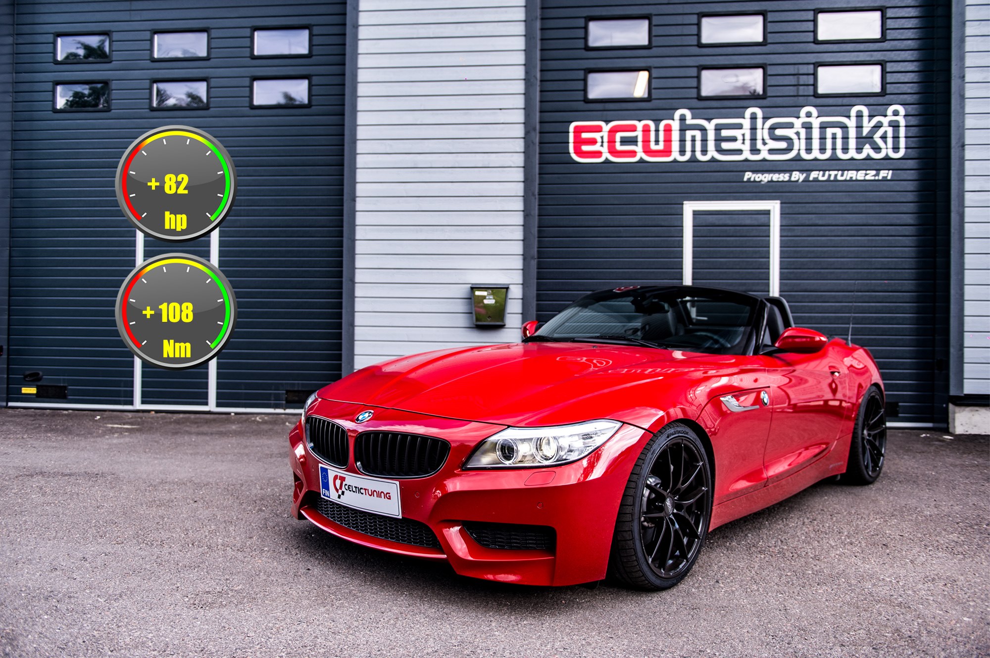 BMW Z4 lastutus celtic tuning
