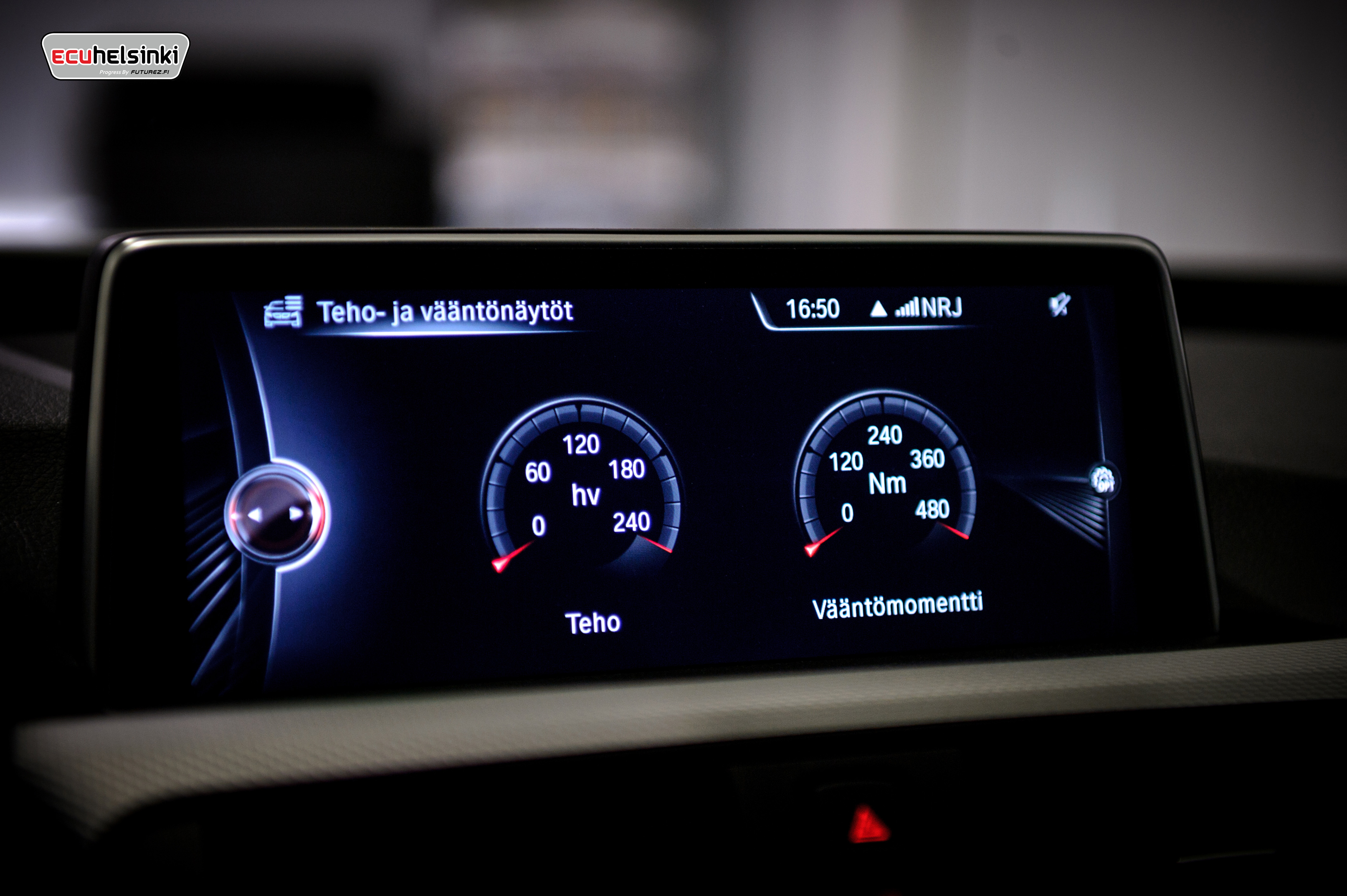 bmw tehomittarit