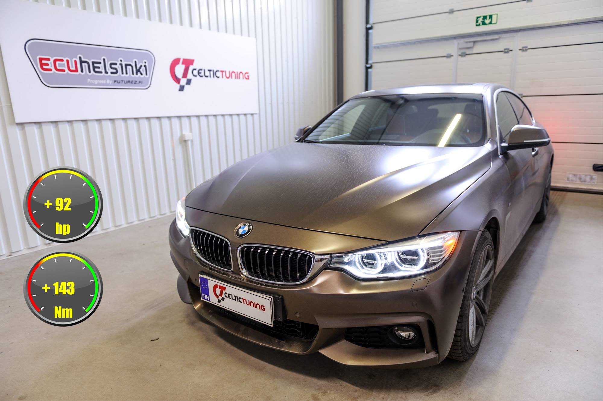 BMW 435D lastutus celtic tuning
