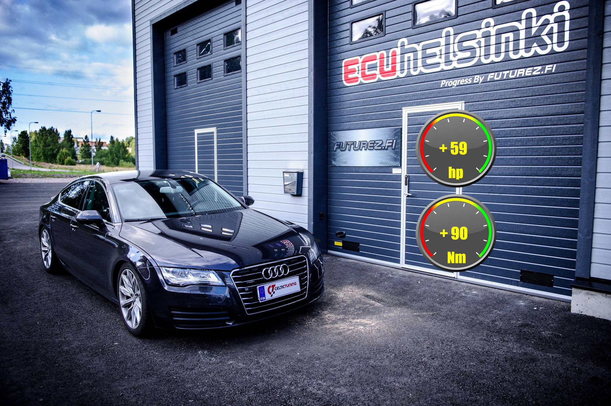 Audi A7 3.0TDi optimointi