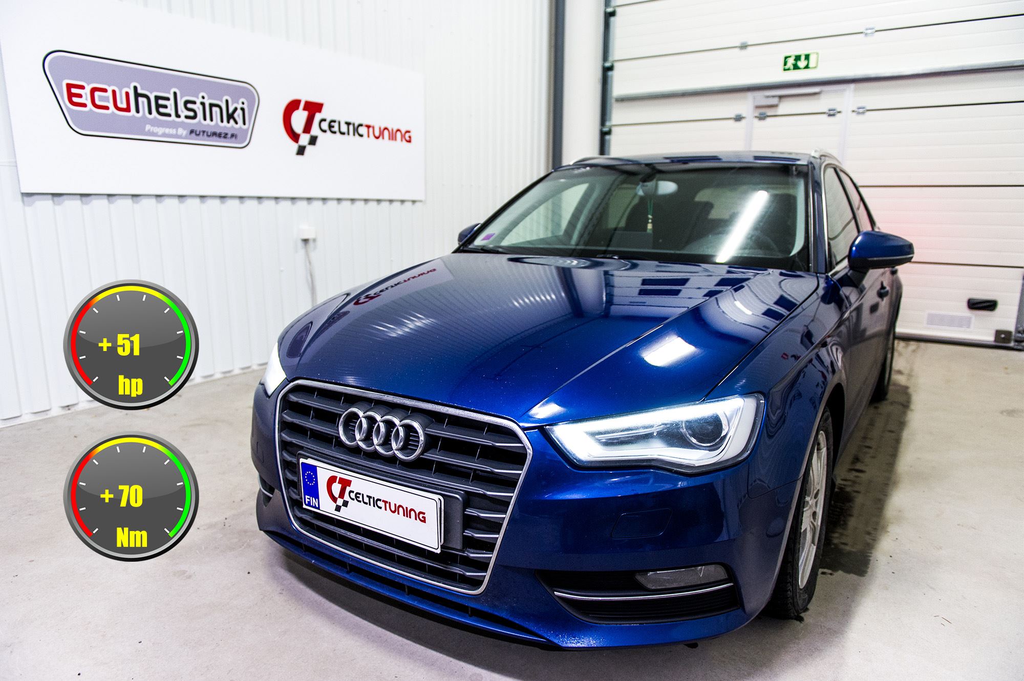 Audi A3 optimointi celtic tuning