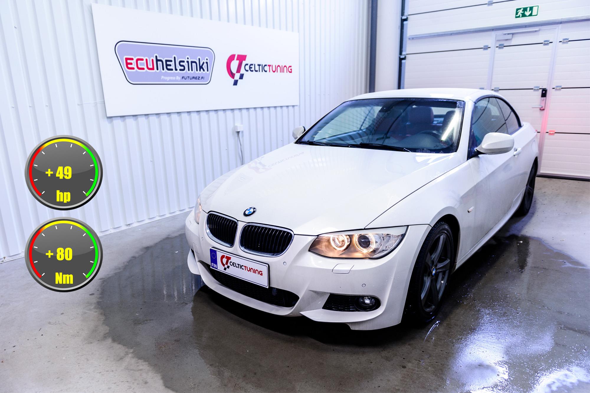BMW 320D E93 optimointi celtic tunin