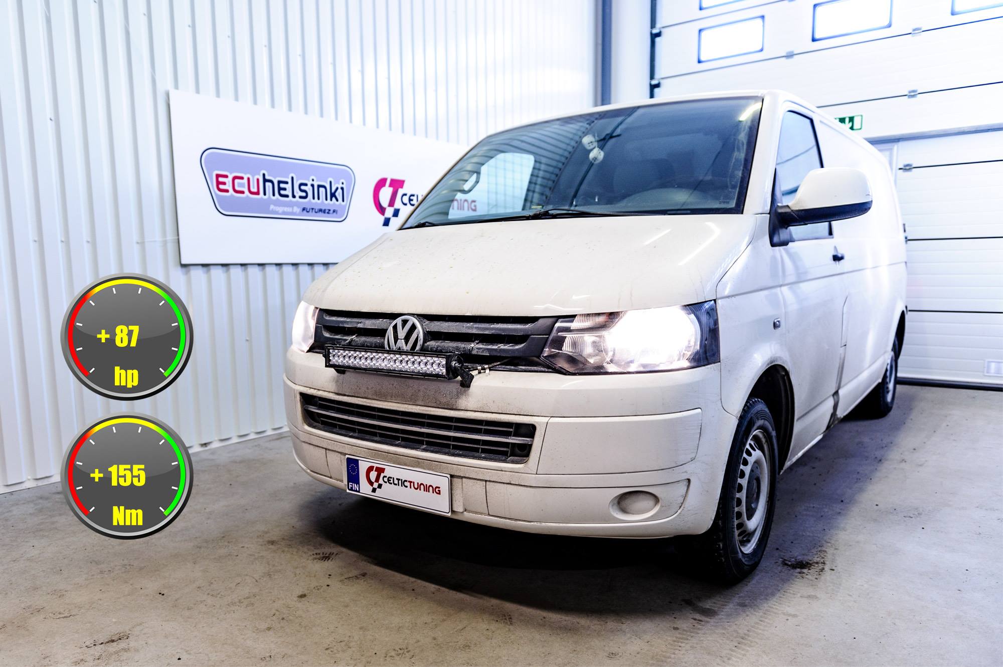 VW Transporter lastutus celtic tunin