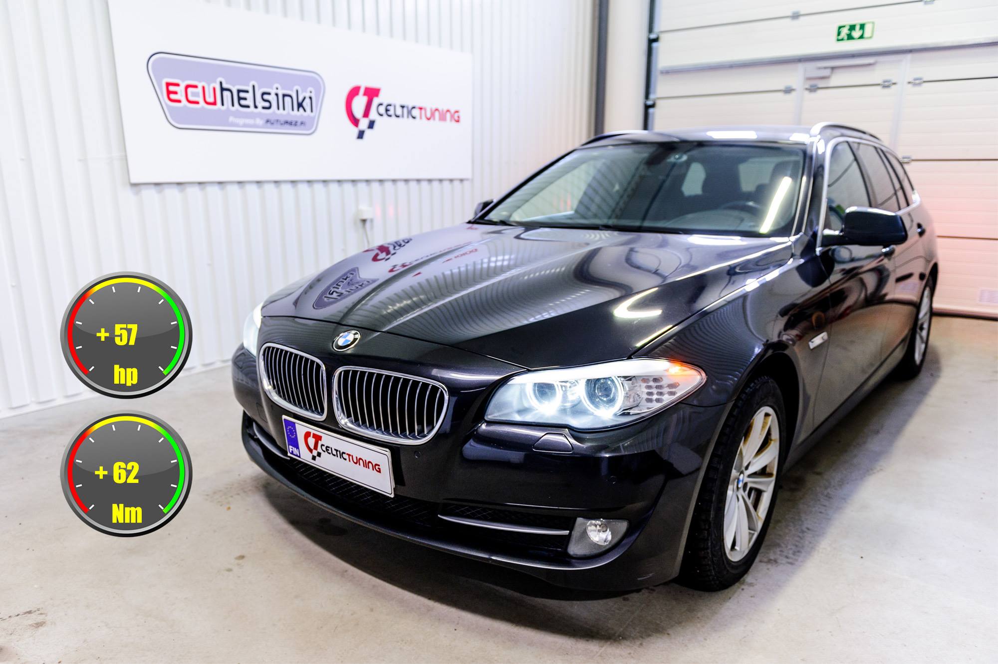 BMW 520D lastutus celtic tuning