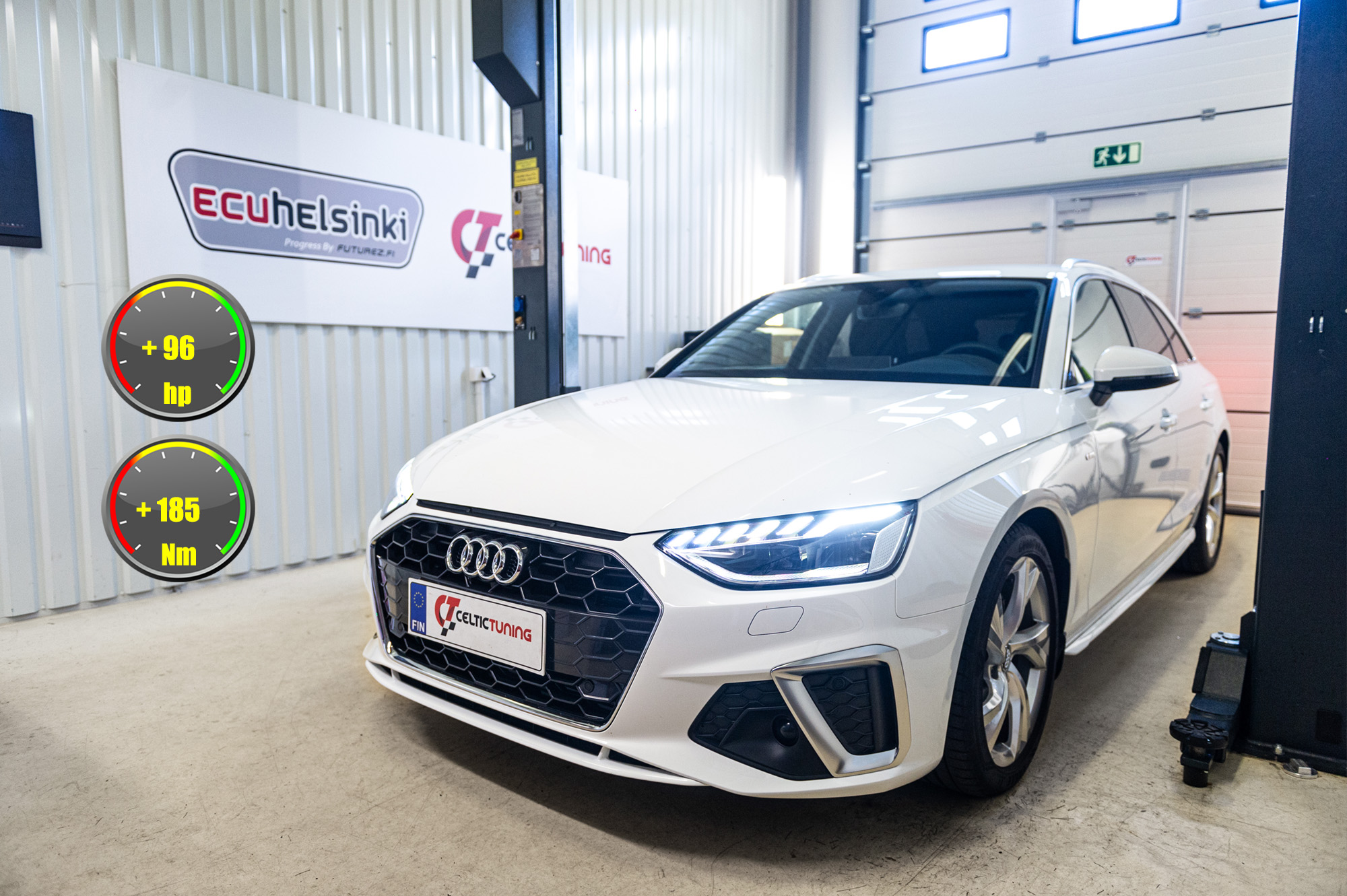 Audi A4 lastutus celtic tuning