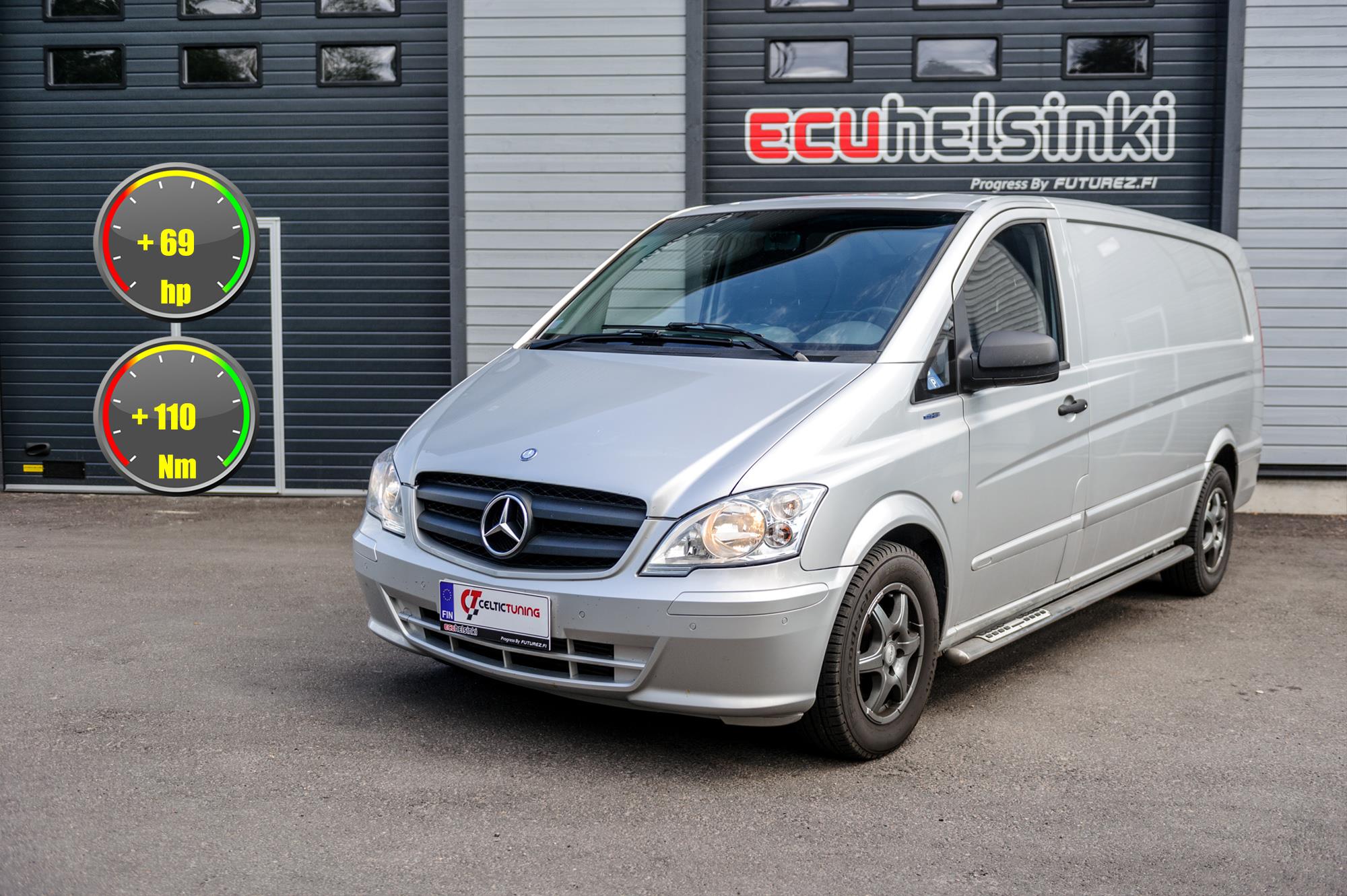 MB Vito celtic tuning lastutus