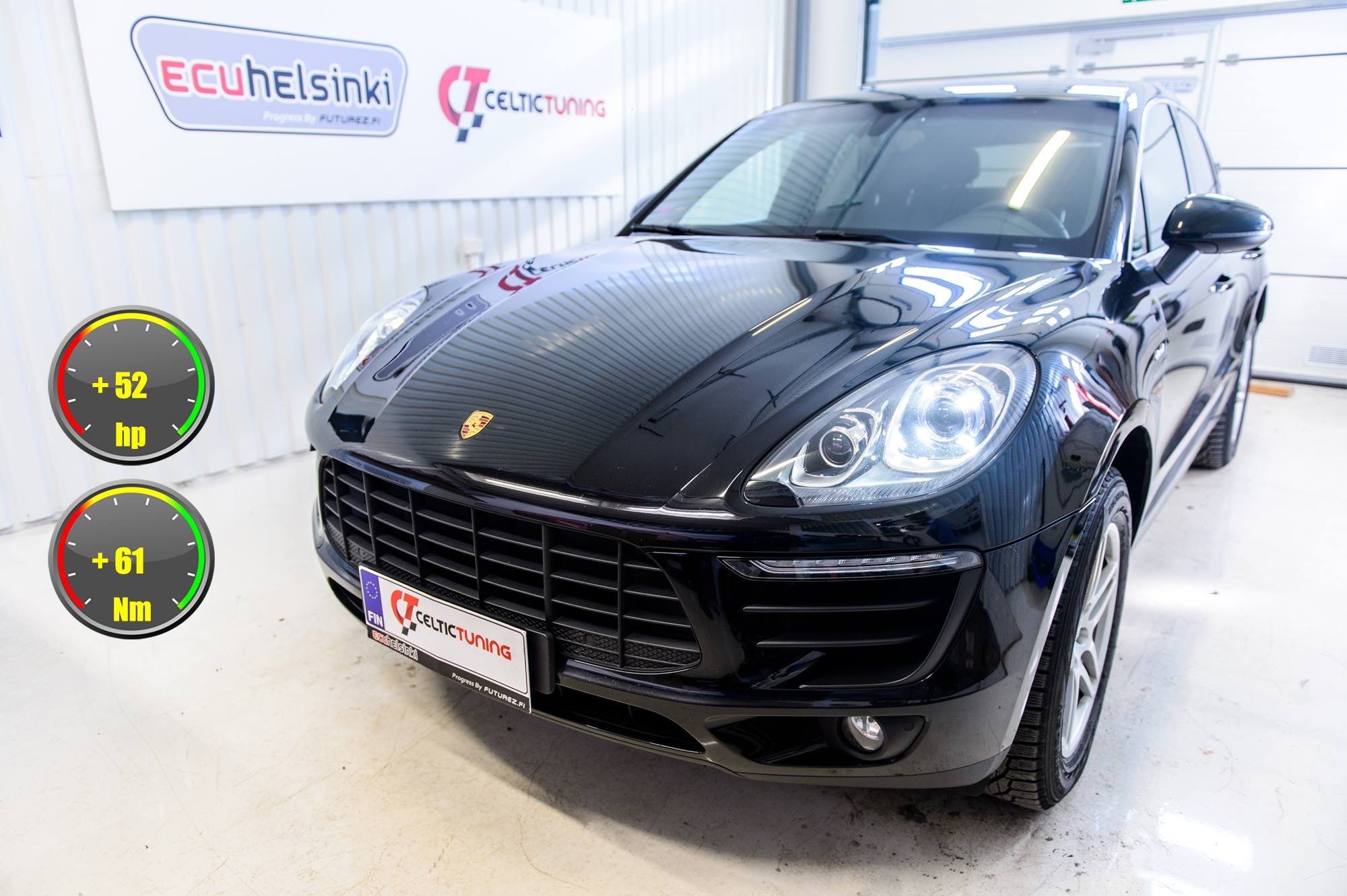 Porsche Macan lastutus celtic tuning