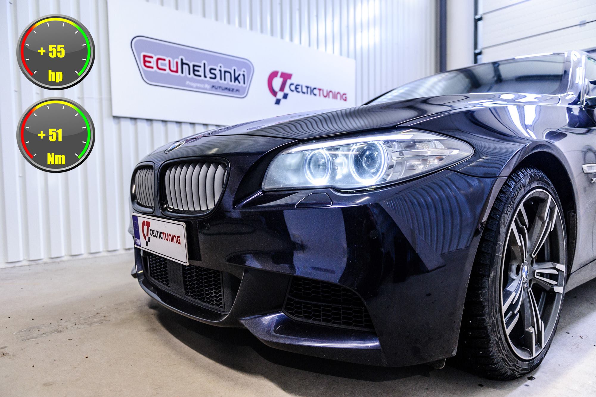 BMW M550D lastutus celtic tuning