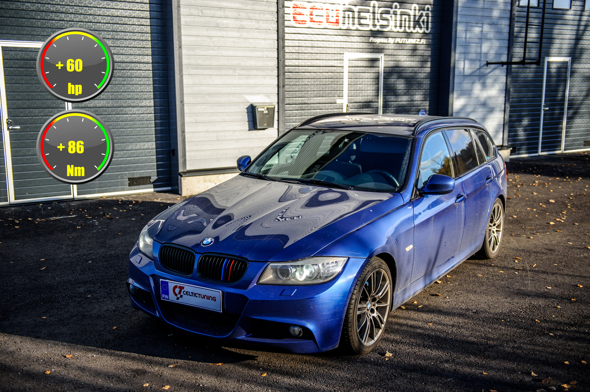 BMW 318D optimointi celtic tuning