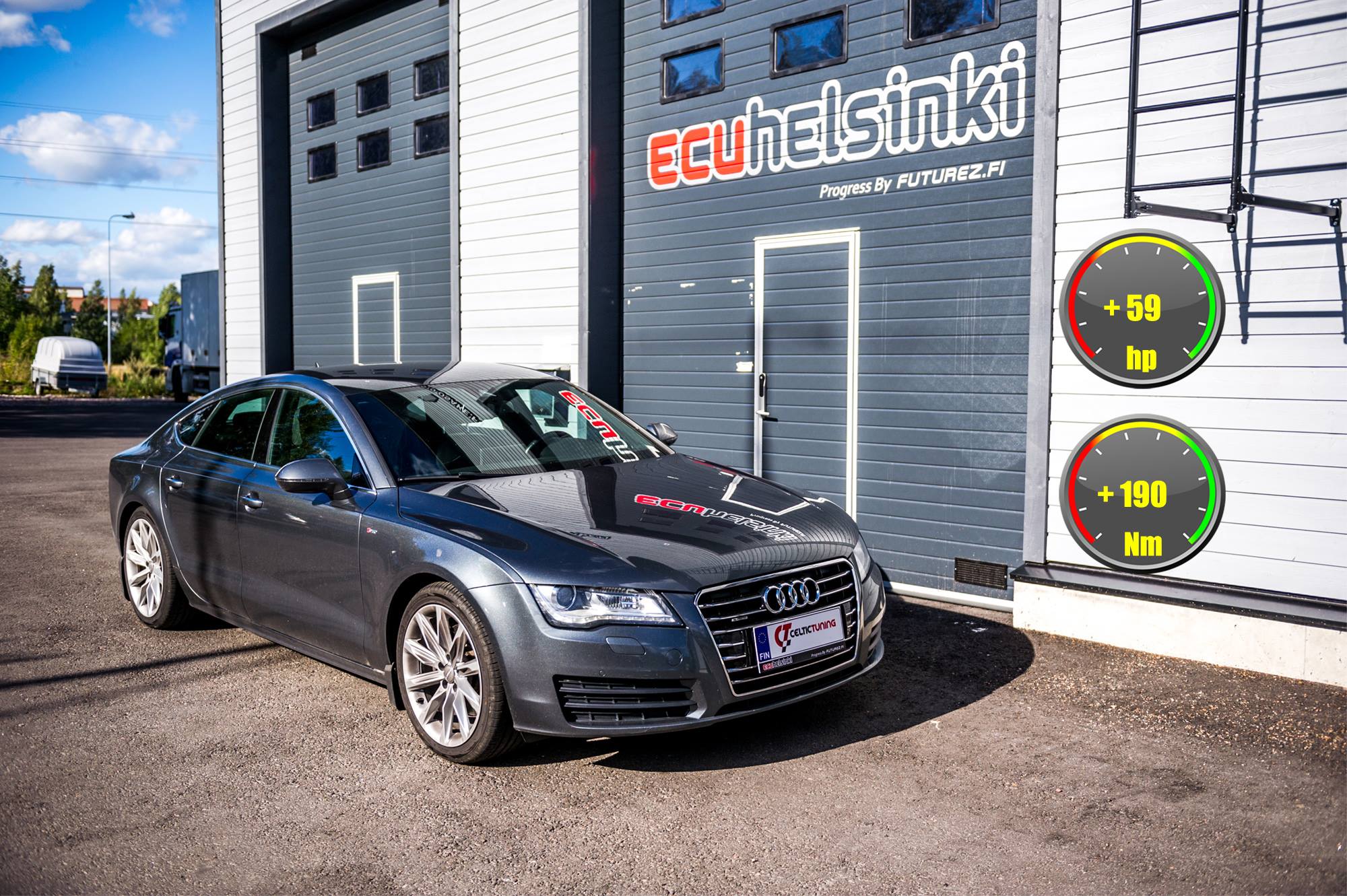 Audi A7 celtic tuning lastutus