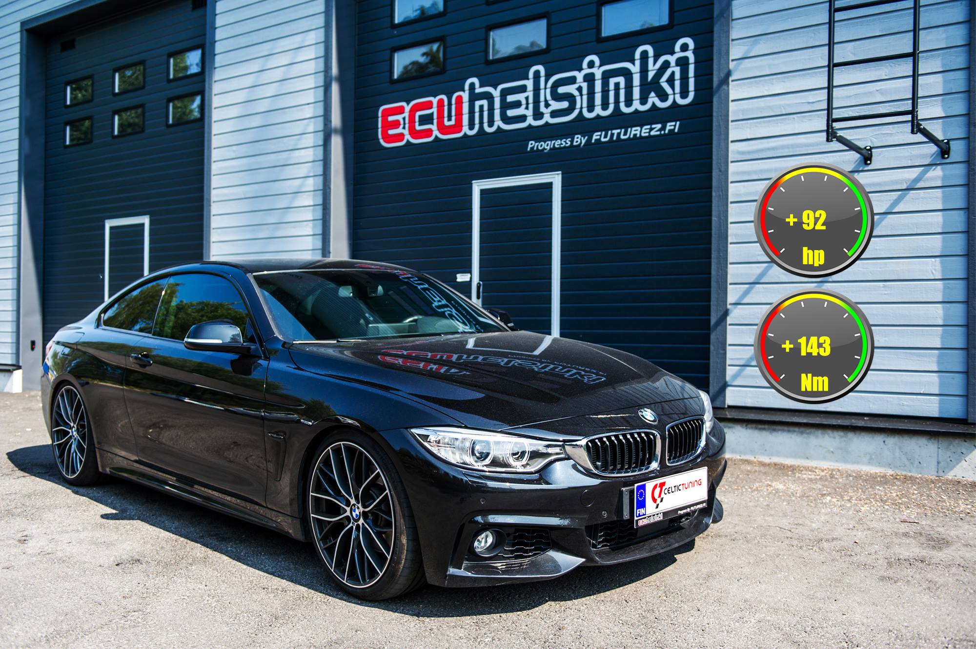 BMW 435D lastutus celtic tuning