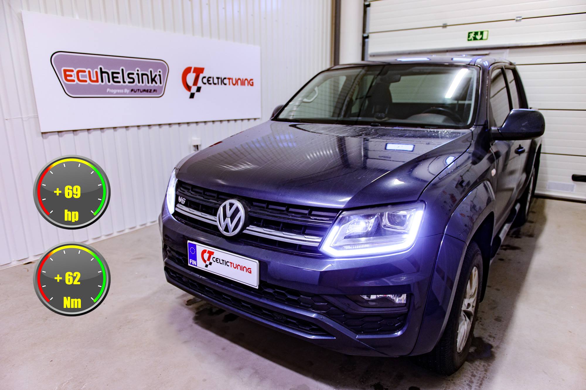 VW amarok V6 optimointi celtic