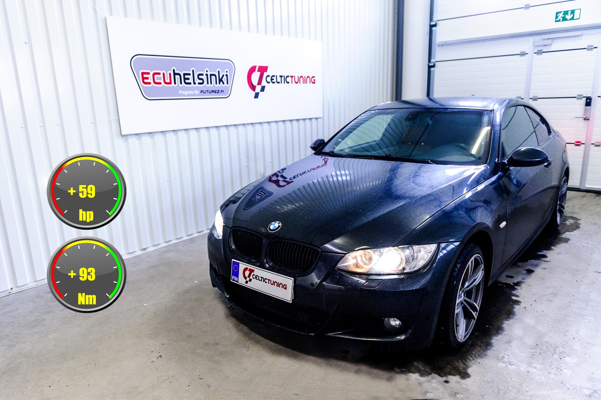 BMW 320D lastutus celtic tuning