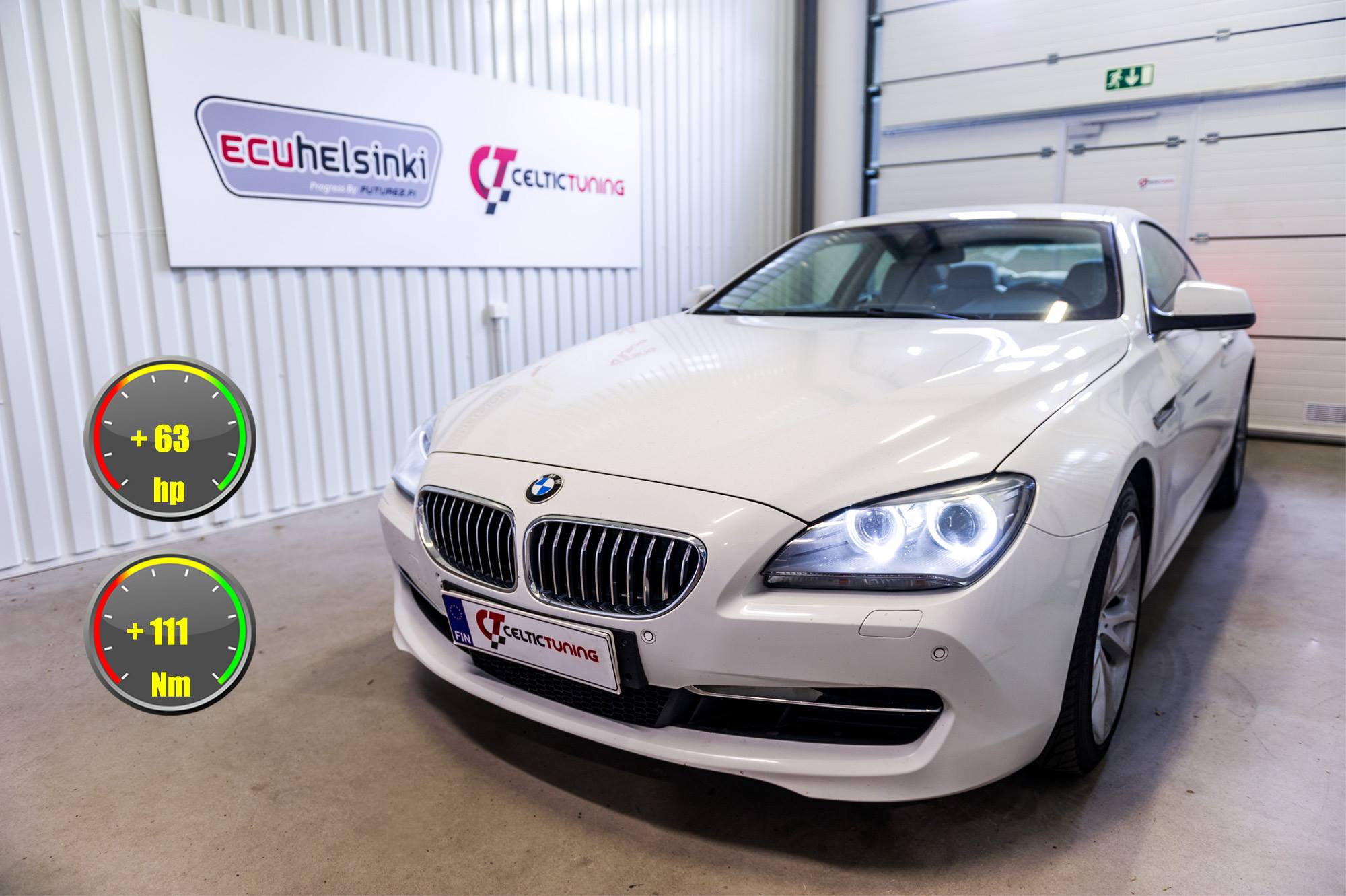 BMW 640i lastutus celtic tuning