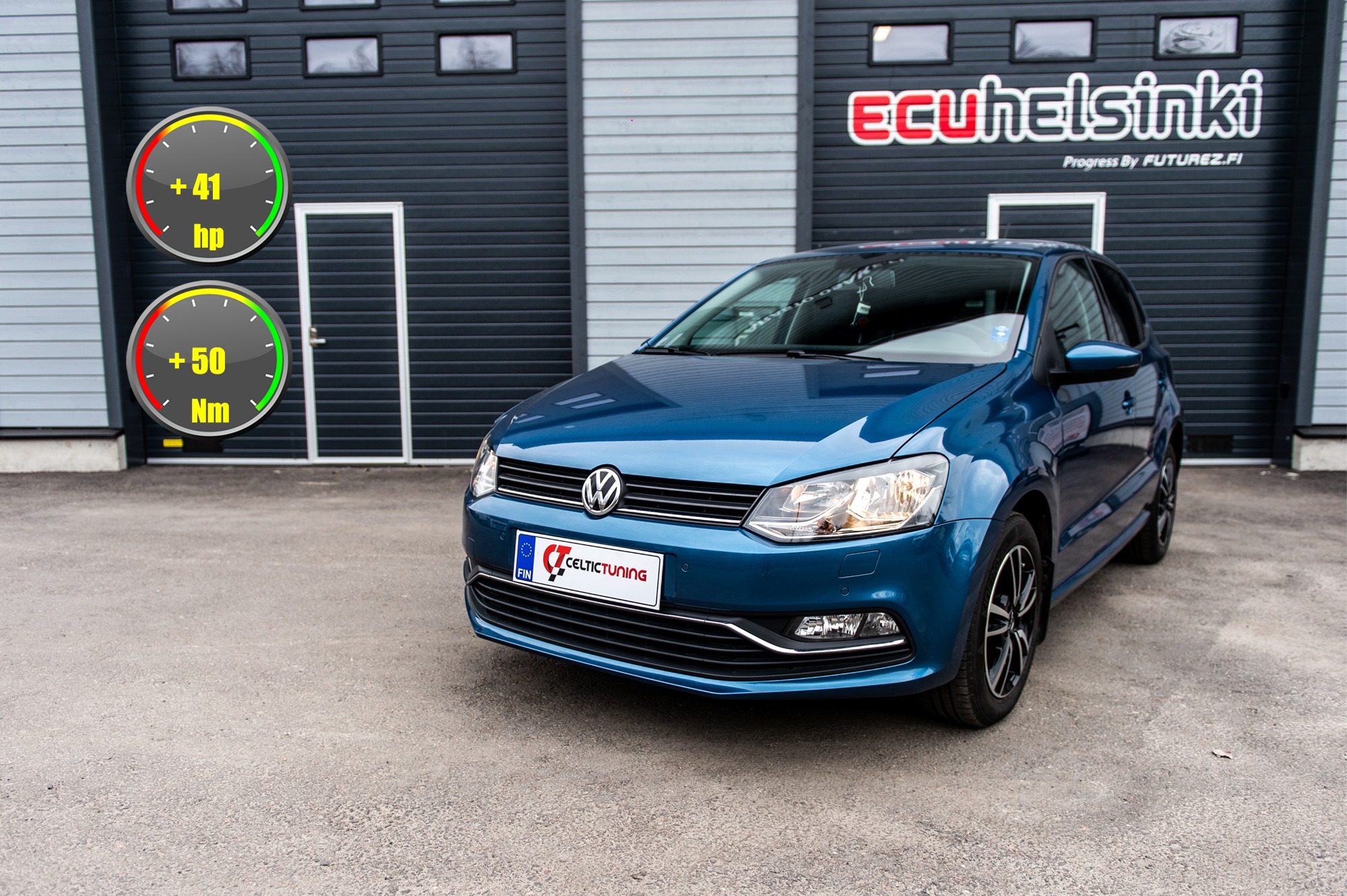 VW Polo 1.2 TSI celtic tuning lastut