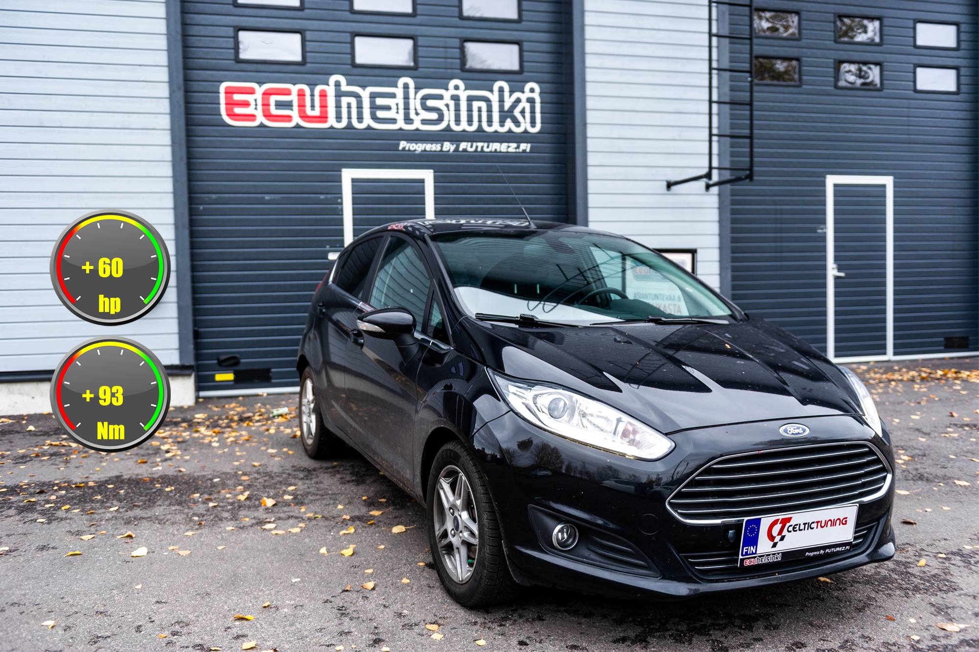 Ford Fiesta Ecoboost lastutus celtic
