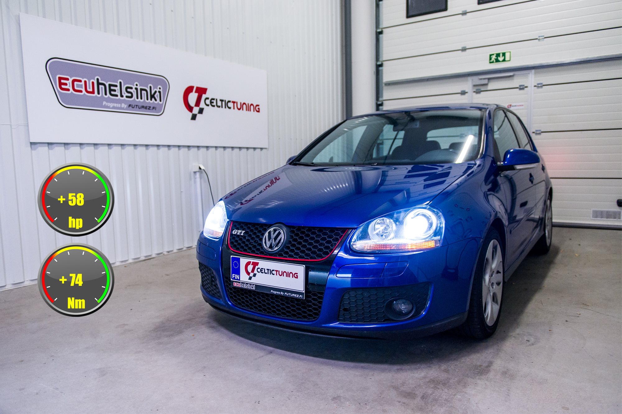 Golf GTI MK5 lastutus celtic tuning