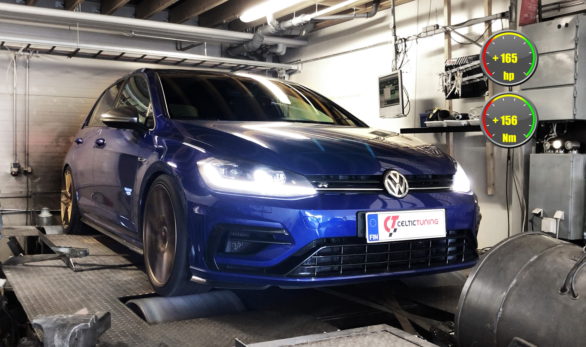 VW Golf R MK7.5 Stage 3 lastu celtic