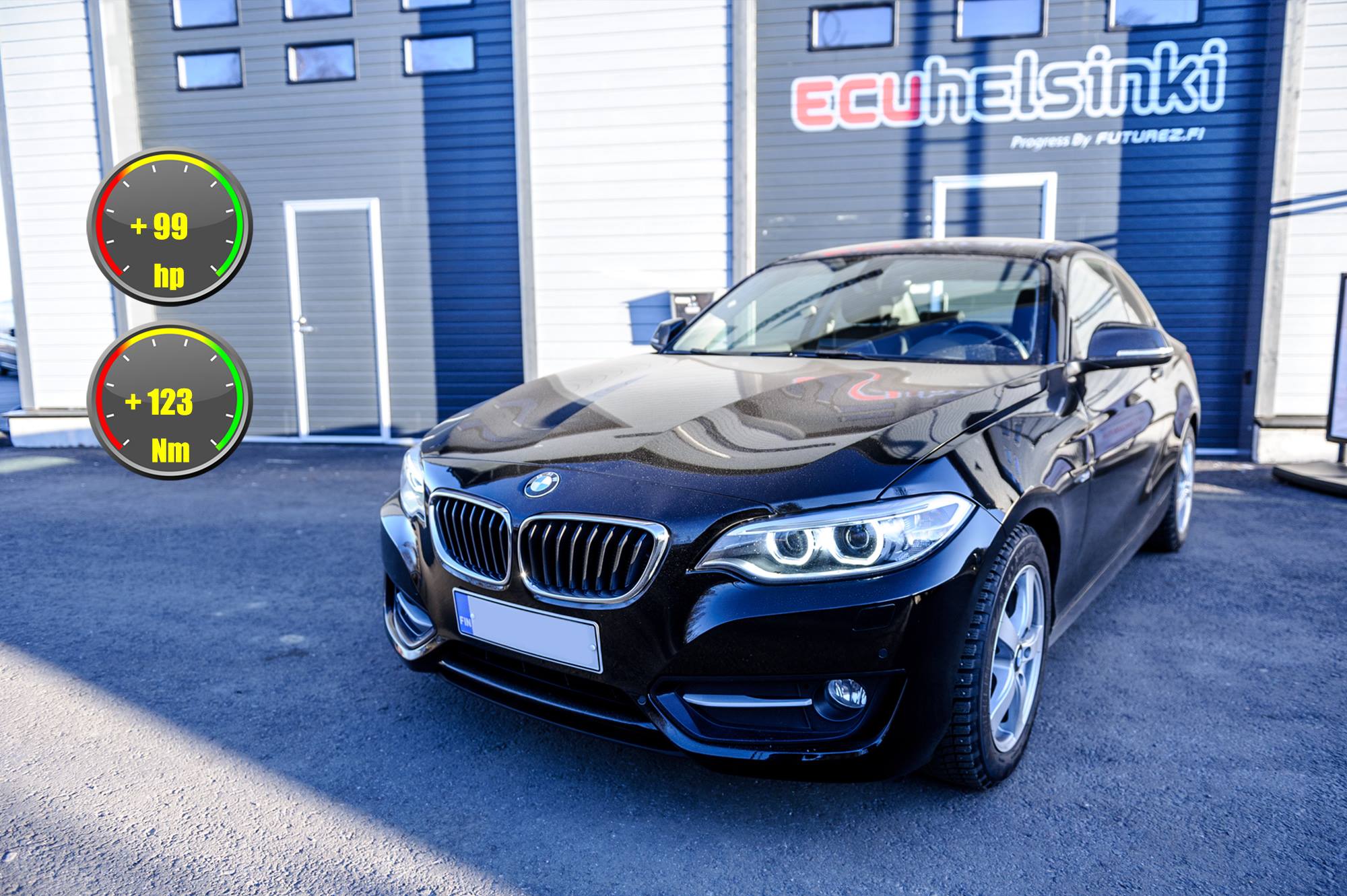 BMW 220i optimointi celtic tuning