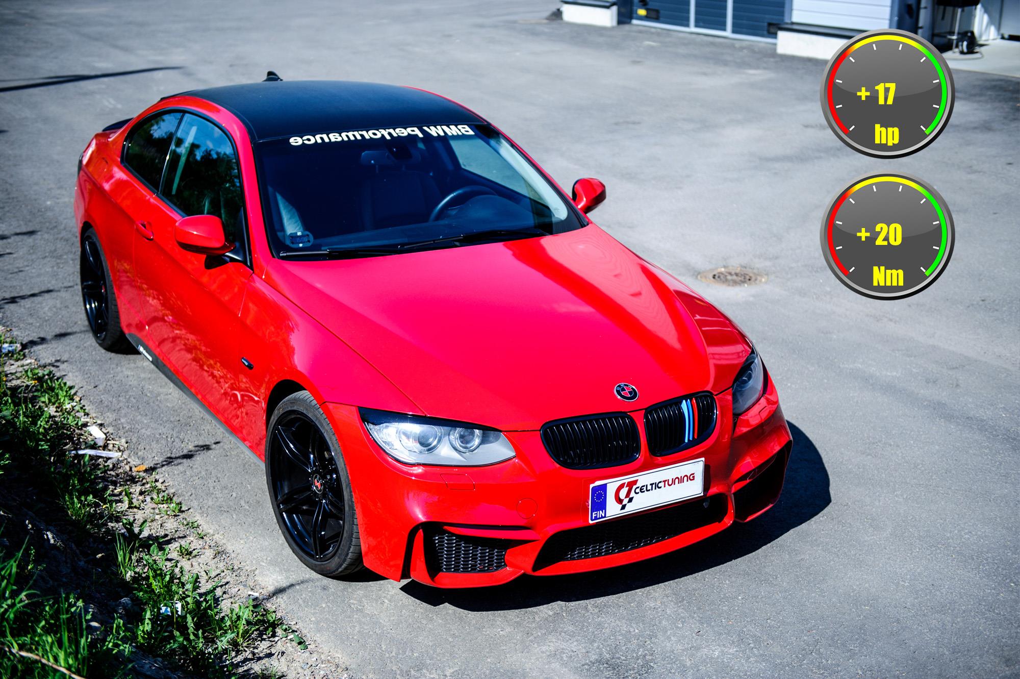 BMW 330i lastutus celtic tuning