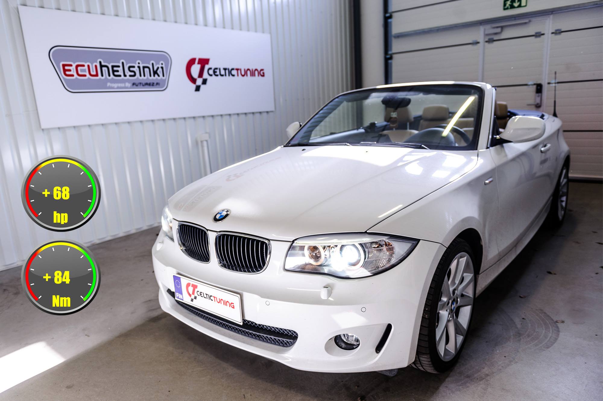 BMW 125i lastutus celtic tuning