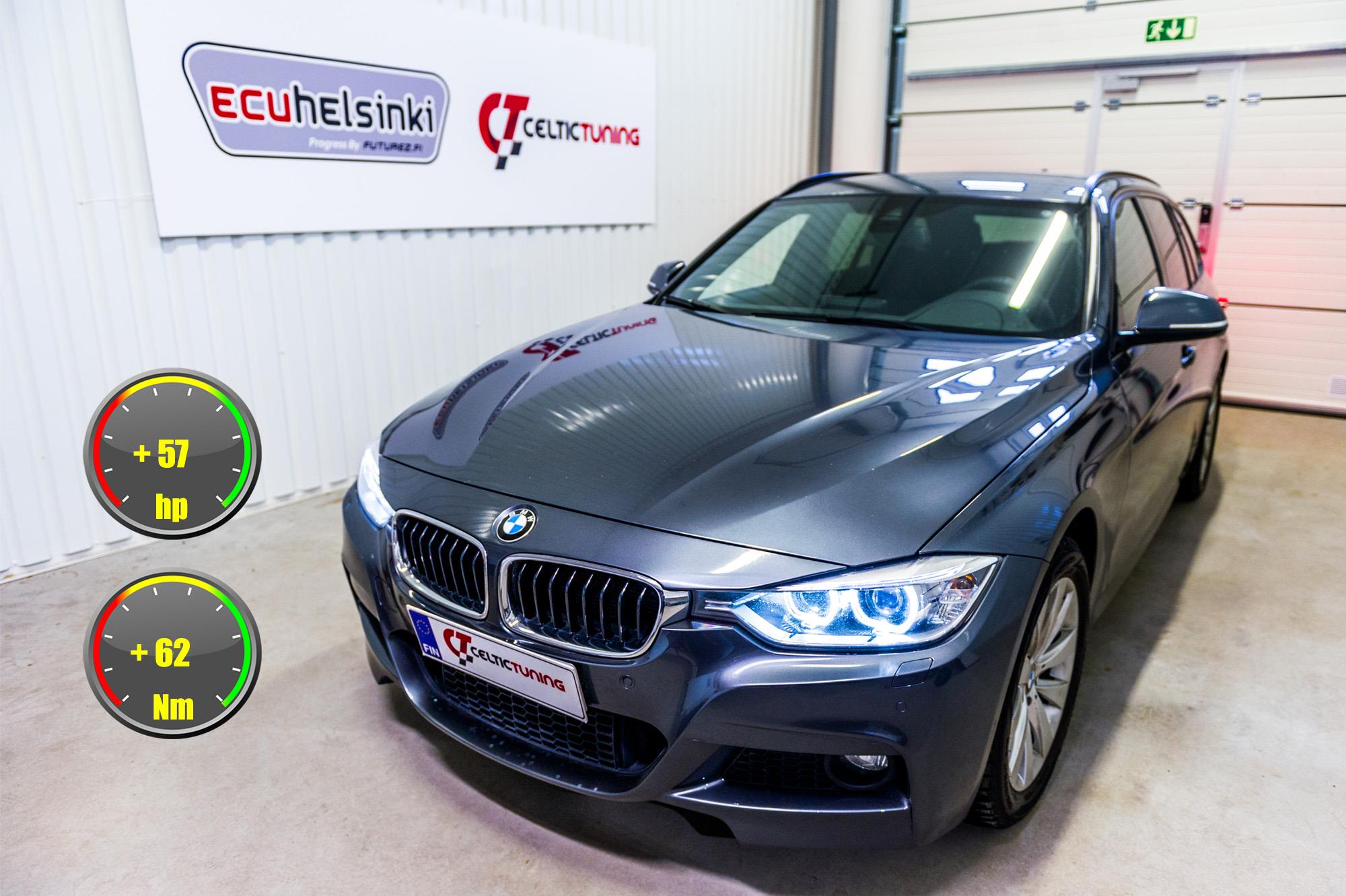 BMW 320D F31 optimointi celtic tunin