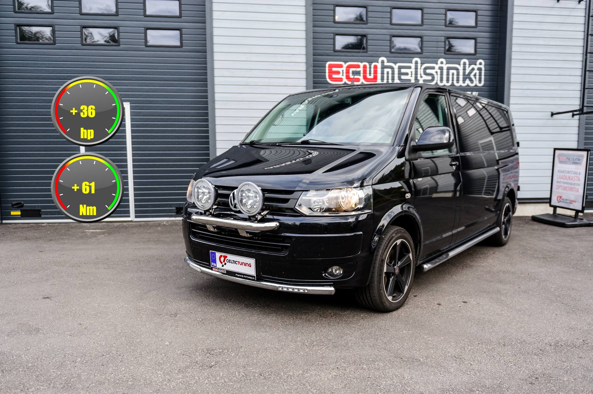 VW Transporter celtic tuning lastutu