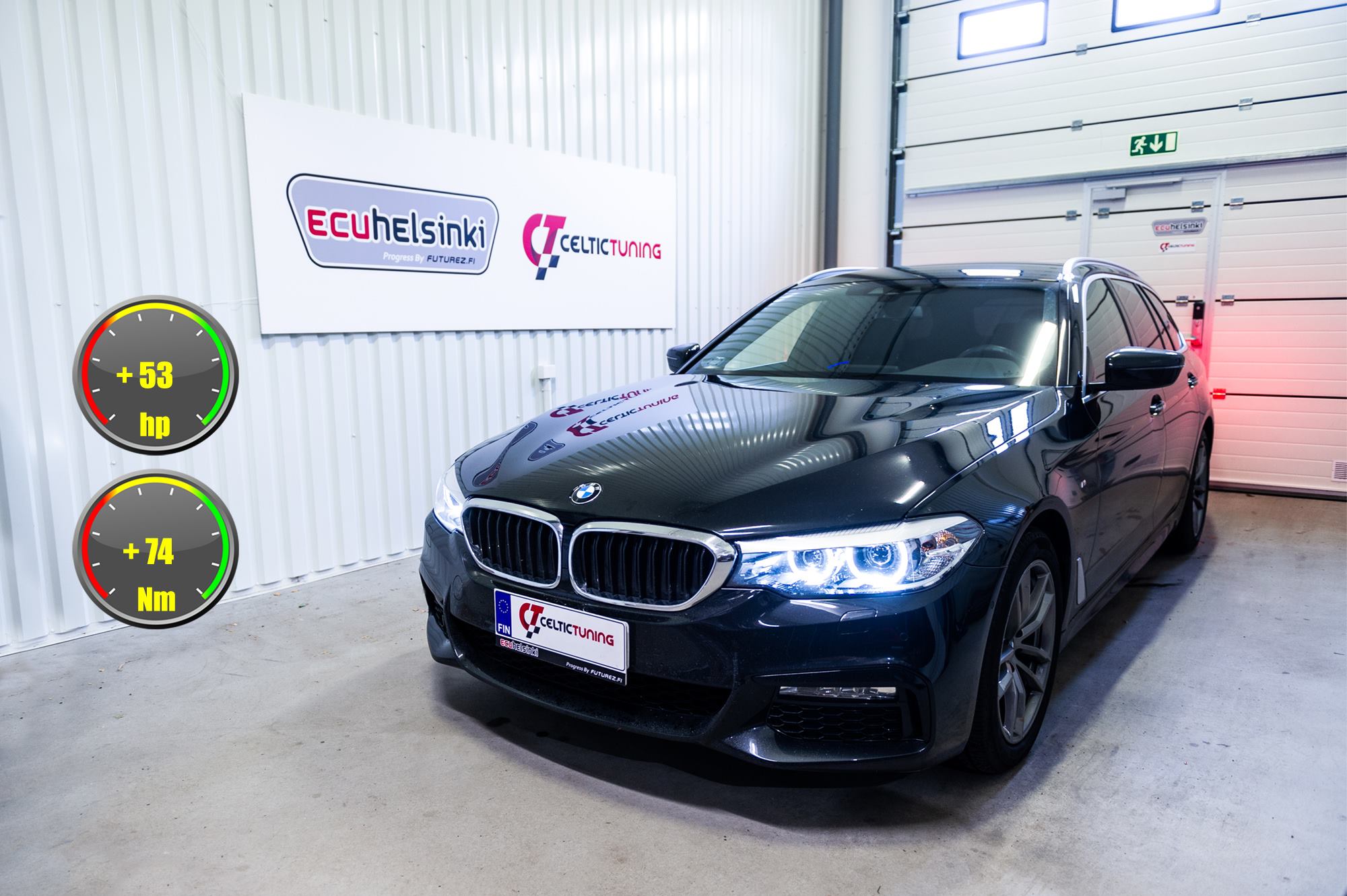 BMW 520D G31 Celtic Tuning Lastutus