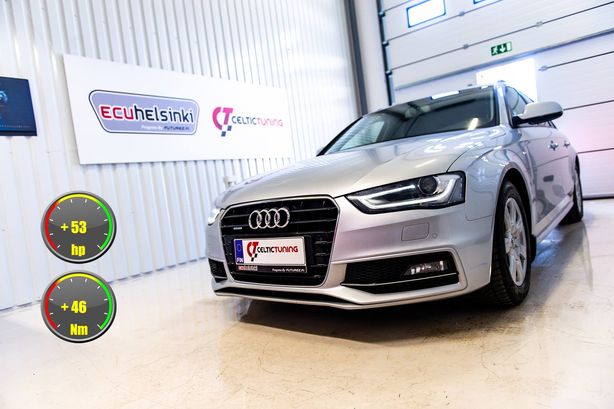 Audi A4 lastutus celtic tuning