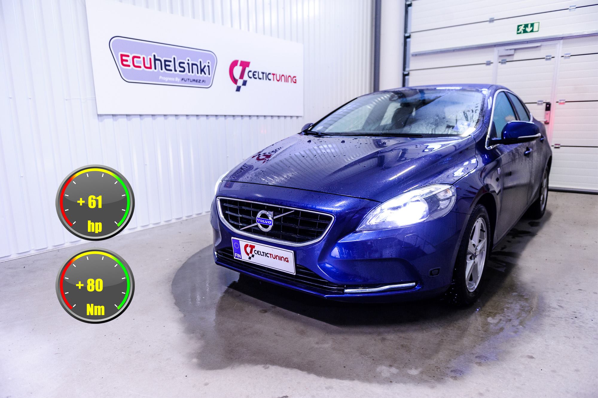 Volvo V40 T3 optimointi celtic tunin