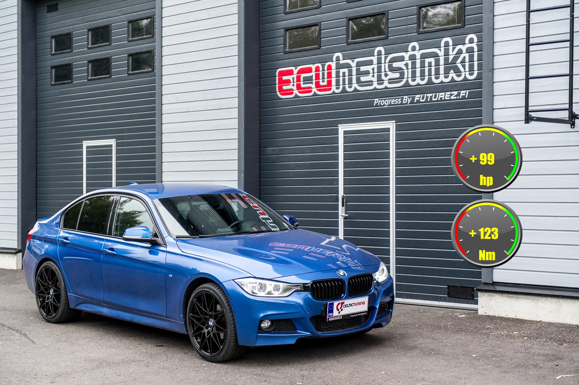 BMW 320i Celtic Tuning Lastutus