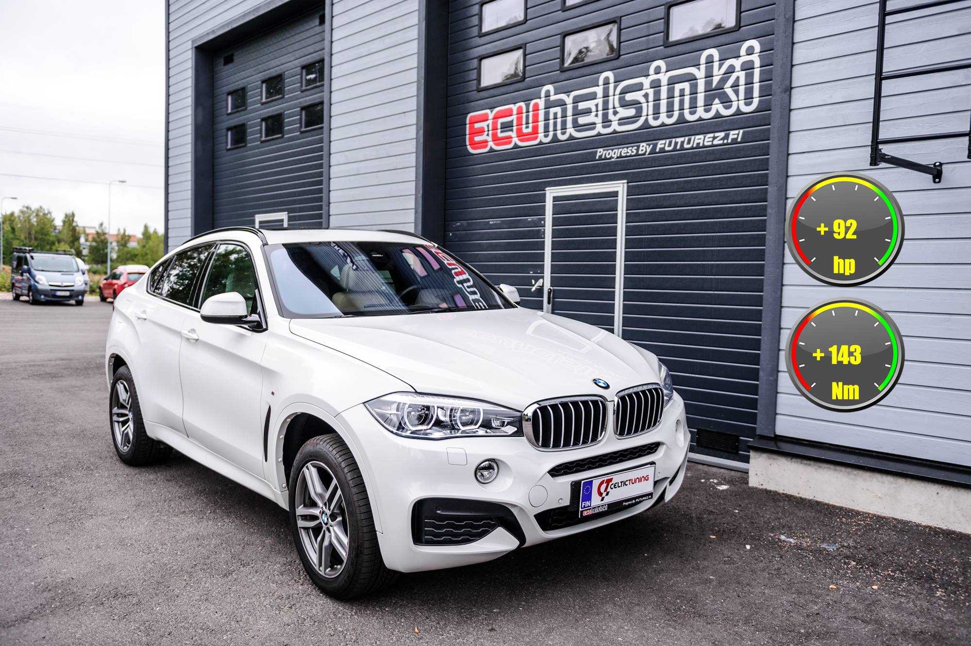 BMW X6 celtic tuning lastutus