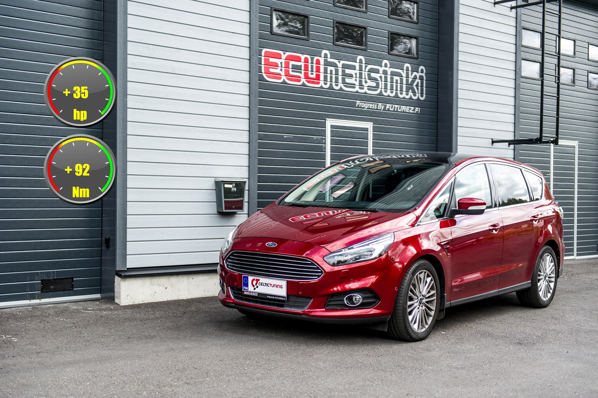 Ford S-max Celtic Tuning Lastutus