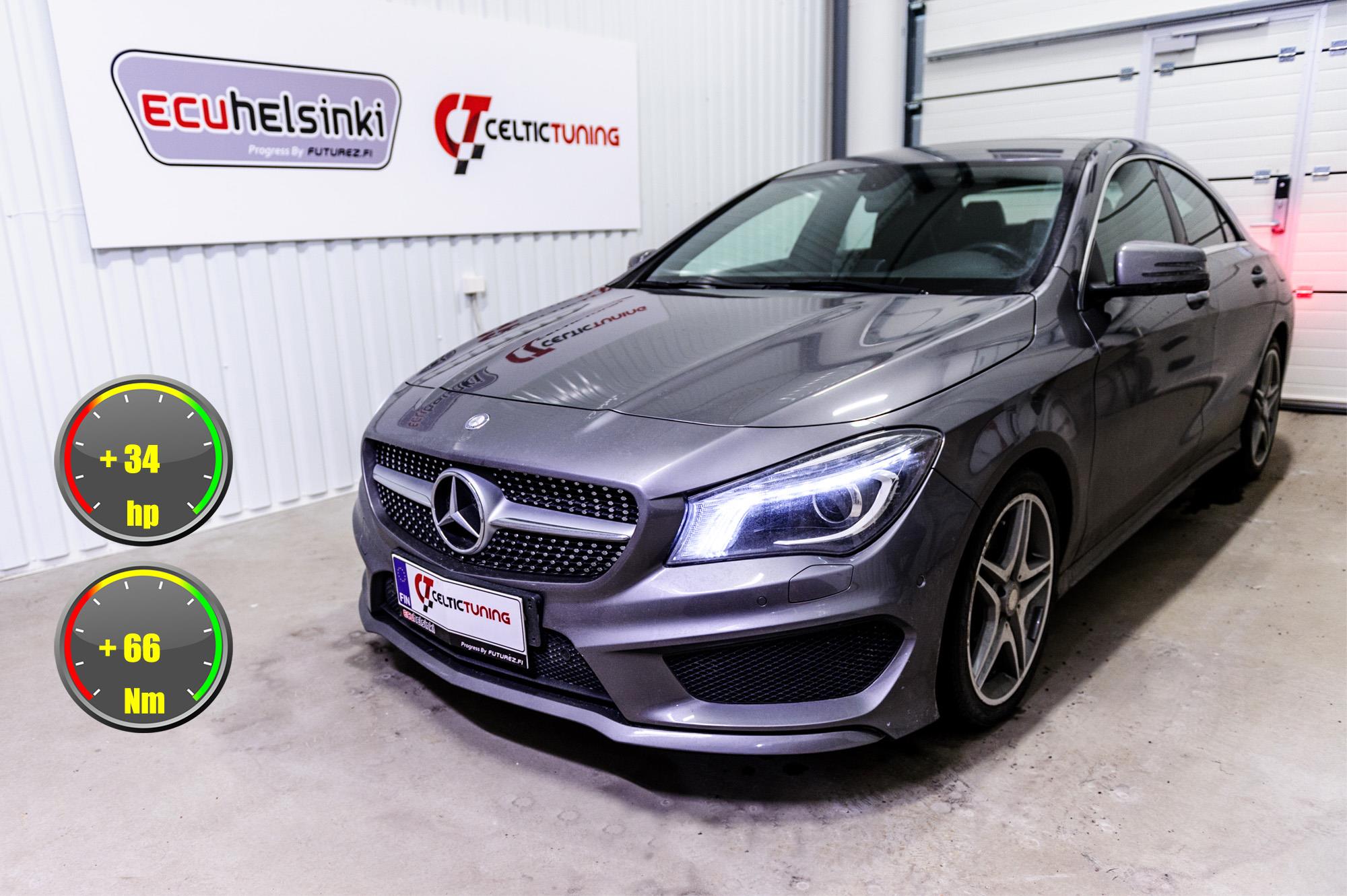 Mercedes CLA 200CDI optimointi