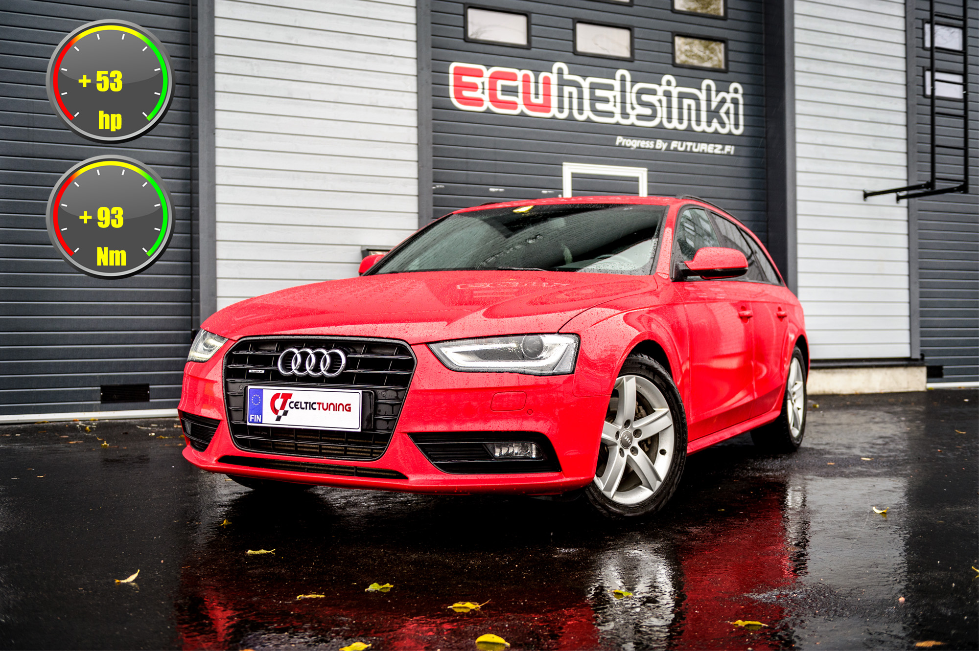 Audi a4 optimointi celtic
