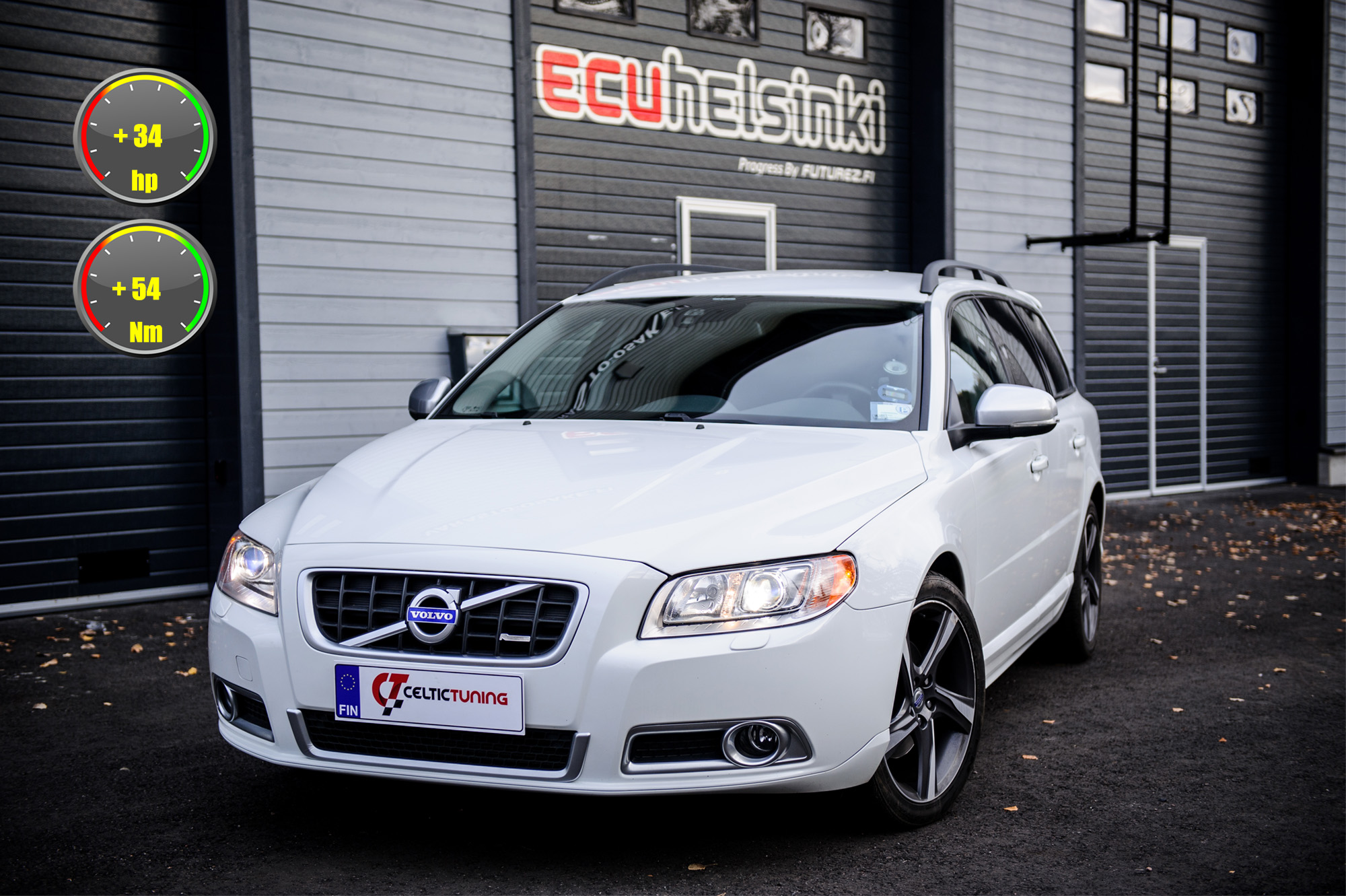 Volvo V70 optimointi celtic tuning
