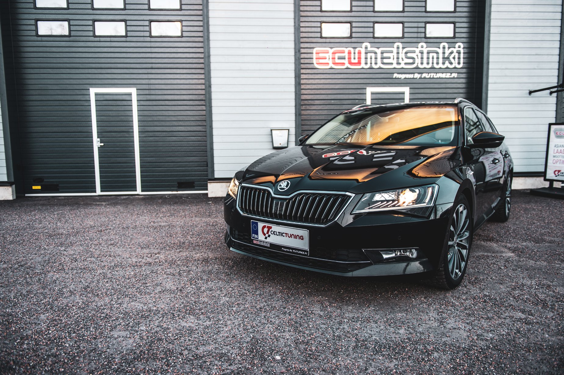 Skoda Superb lastutus celtic tuning