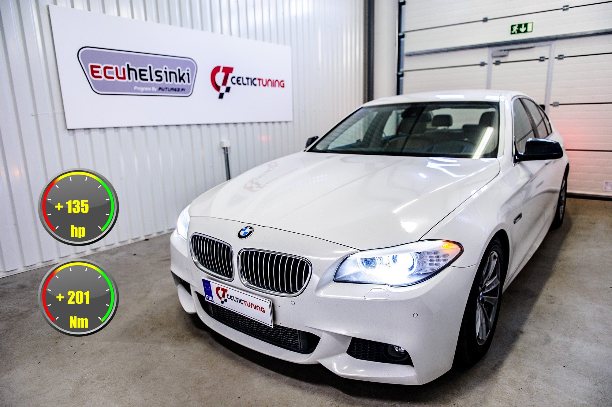 BMW 525D optimointi celtic tuning